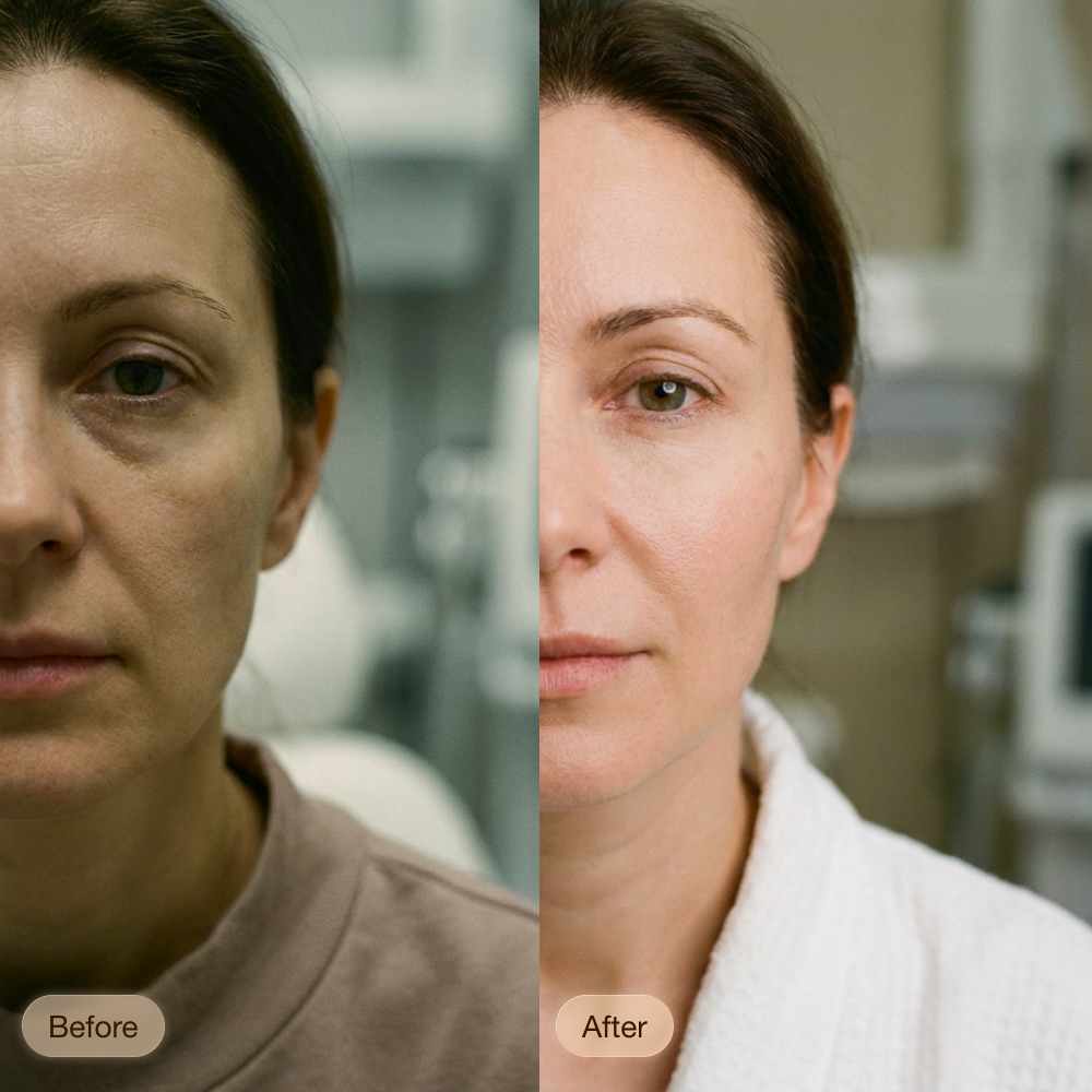 Sculptra before and after